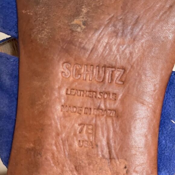 Schutz Lace Up Sandals - Picture 4 of 7